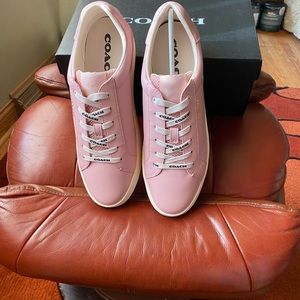 Stylish leather Coach sneaker